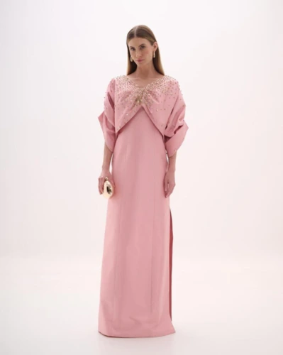 Vestido Rosé arte sacra