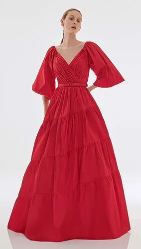 Vestido Manga BUFANTE Saia