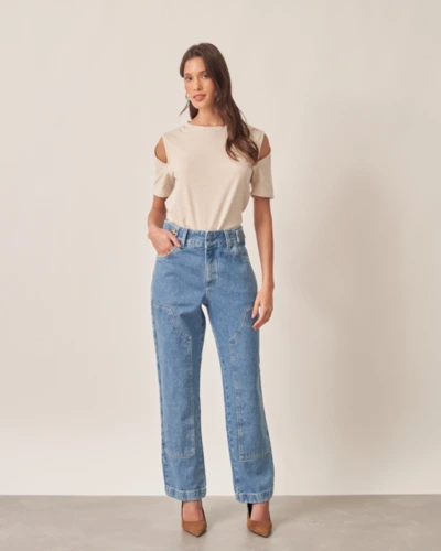 A Calça Reta Lucy