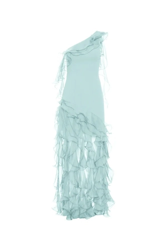 Vestido Ombro só Babados