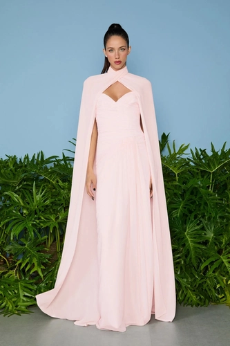 Vestido Longo Jessie Decote Coração