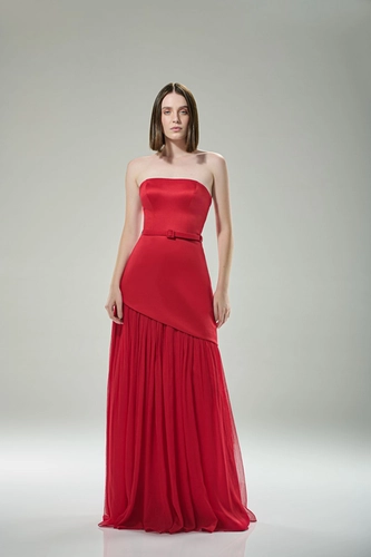 VESTIDO LONGO COLO A MOSTRA