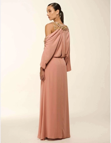 VESTIDO CREPE MOUSSI ARTE SACRA