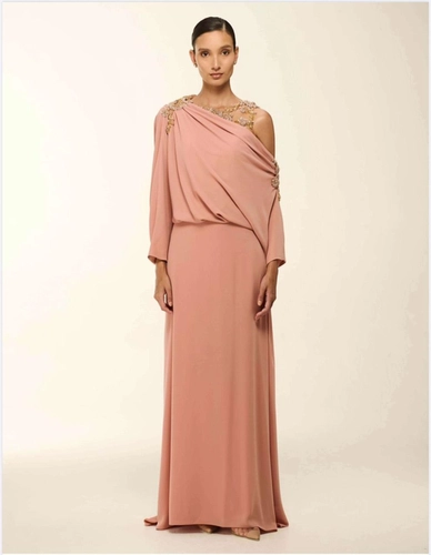 VESTIDO CREPE MOUSSI ARTE SACRA