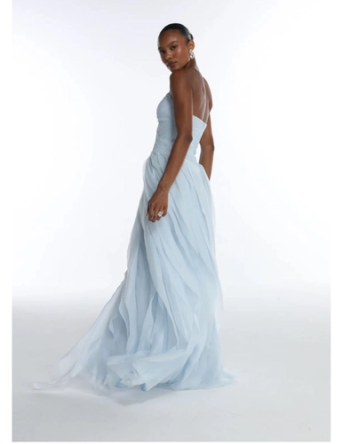 VESTIDO LONGO COM FAIXA FABIANA MILAZZO