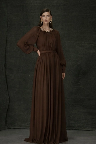 VESTIDO MANGA AMPLA FATIMA SCOFIELD